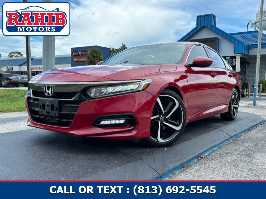 2018 Honda Accord Sedan Sport 1.5T CVT, available for sale in Winter Park, Florida | Rahib Motors. Winter Park, Florida 2018 Honda Accord Sedan Sport 1.5T CVT, available for sale in Winter Park, Florida | Rahib Motors. Winter Park, Florida