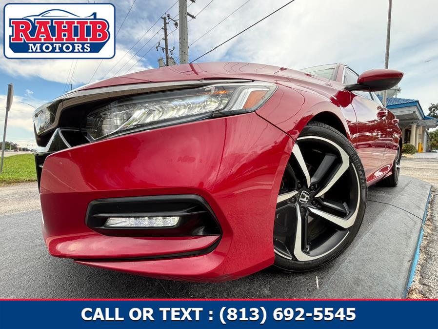 2018 Honda Accord Sedan Sport 1.5T CVT, available for sale in Winter Park, Florida | Rahib Motors. Winter Park, Florida 2018 Honda Accord Sedan Sport 1.5T CVT, available for sale in Winter Park, Florida | Rahib Motors. Winter Park, Florida