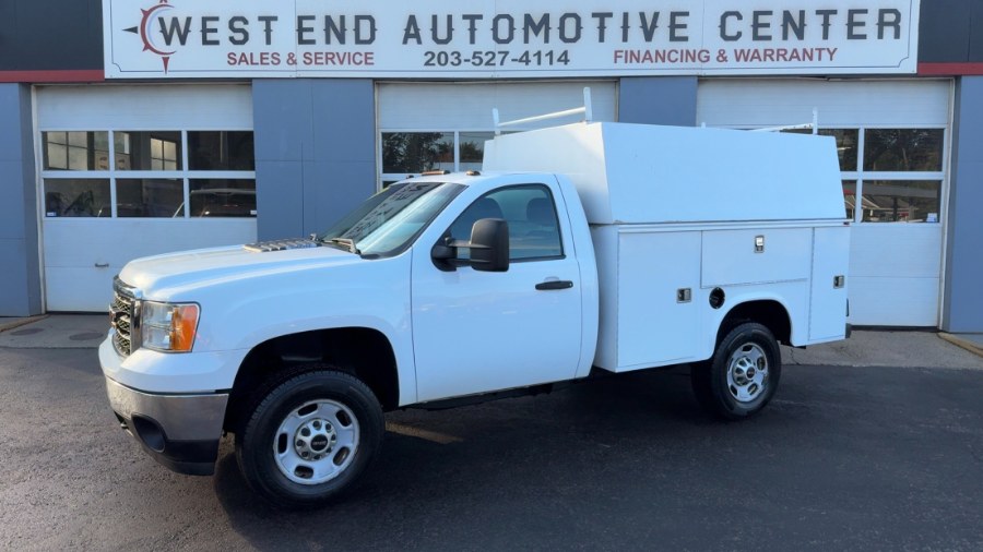 2014 GMC Sierra 2500HD 4WD Reg Cab 133.7" Work Truck, available for sale in Waterbury, Connecticut | West End Automotive Center. Waterbury, Connecticut 2014 GMC Sierra 2500HD 4WD Reg Cab 133.7" Work Truck, available for sale in Waterbury, Connecticut | West End Automotive Center. Waterbury, Connecticut