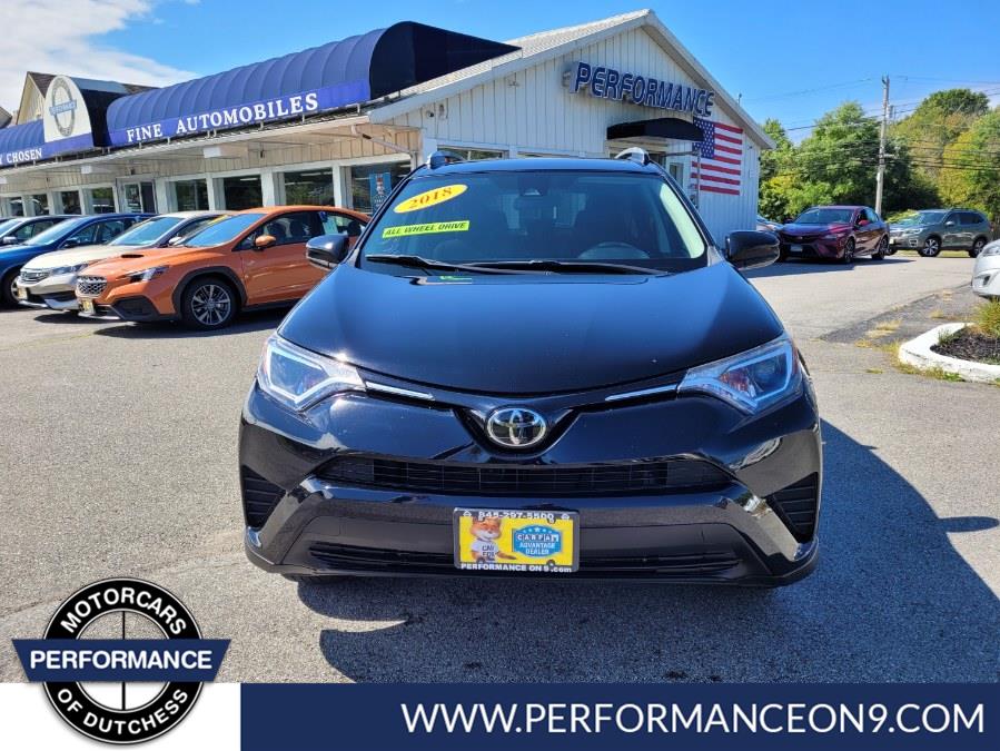 2018 Toyota RAV4 LE AWD (Natl), available for sale in Wappingers Falls, New York | Performance Motor Cars. Wappingers Falls, New York 2018 Toyota RAV4 LE AWD (Natl), available for sale in Wappingers Falls, New York | Performance Motor Cars. Wappingers Falls, New York