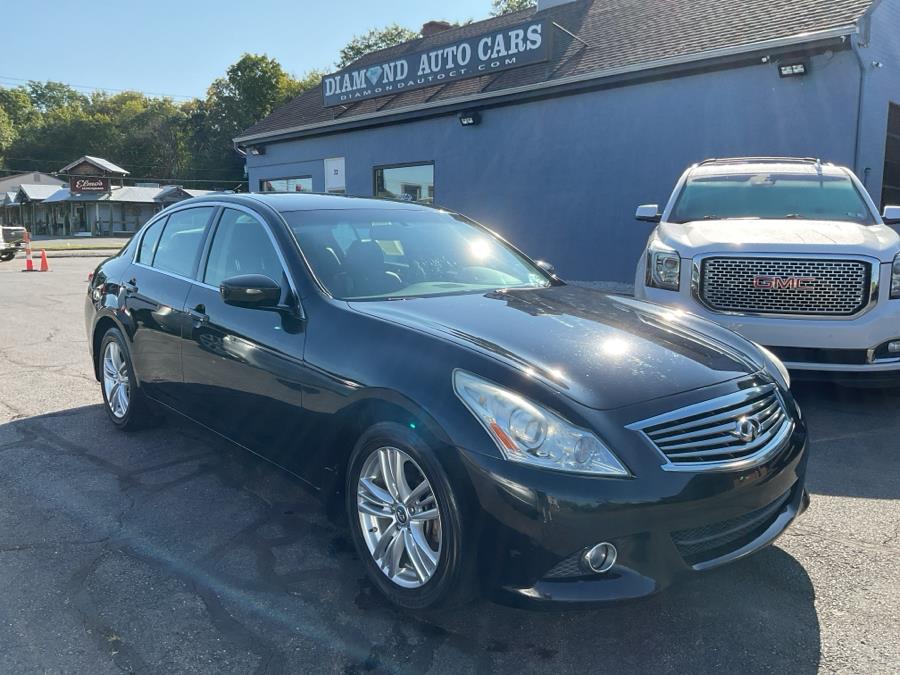 2013 INFINITI G37 Sedan 4dr x AWD, available for sale in Vernon, Connecticut | TD Automotive Enterprises LLC DBA Diamond Auto Cars. Vernon, Connecticut 2013 INFINITI G37 Sedan 4dr x AWD, available for sale in Vernon, Connecticut | TD Automotive Enterprises LLC DBA Diamond Auto Cars. Vernon, Connecticut