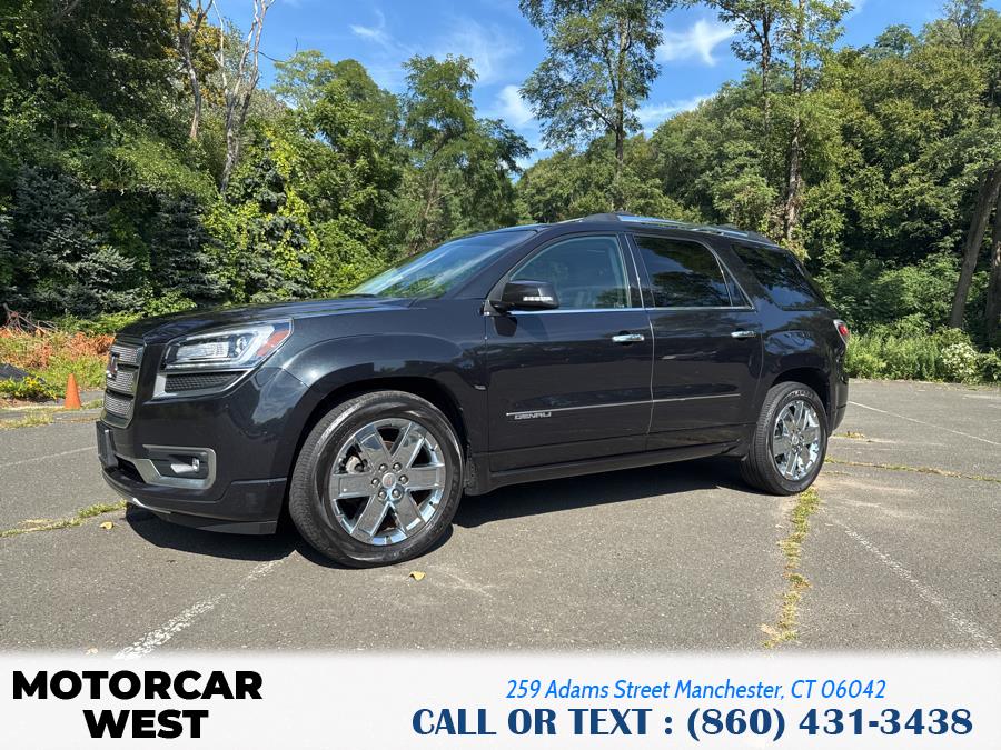 2014 GMC Acadia AWD 4dr Denali, available for sale in Manchester, Connecticut | Motorcar West. Manchester, Connecticut 2014 GMC Acadia AWD 4dr Denali, available for sale in Manchester, Connecticut | Motorcar West. Manchester, Connecticut
