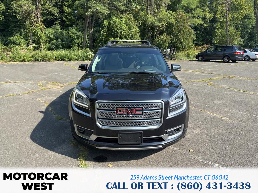 2014 GMC Acadia AWD 4dr Denali, available for sale in Manchester, Connecticut | Motorcar West. Manchester, Connecticut 2014 GMC Acadia AWD 4dr Denali, available for sale in Manchester, Connecticut | Motorcar West. Manchester, Connecticut