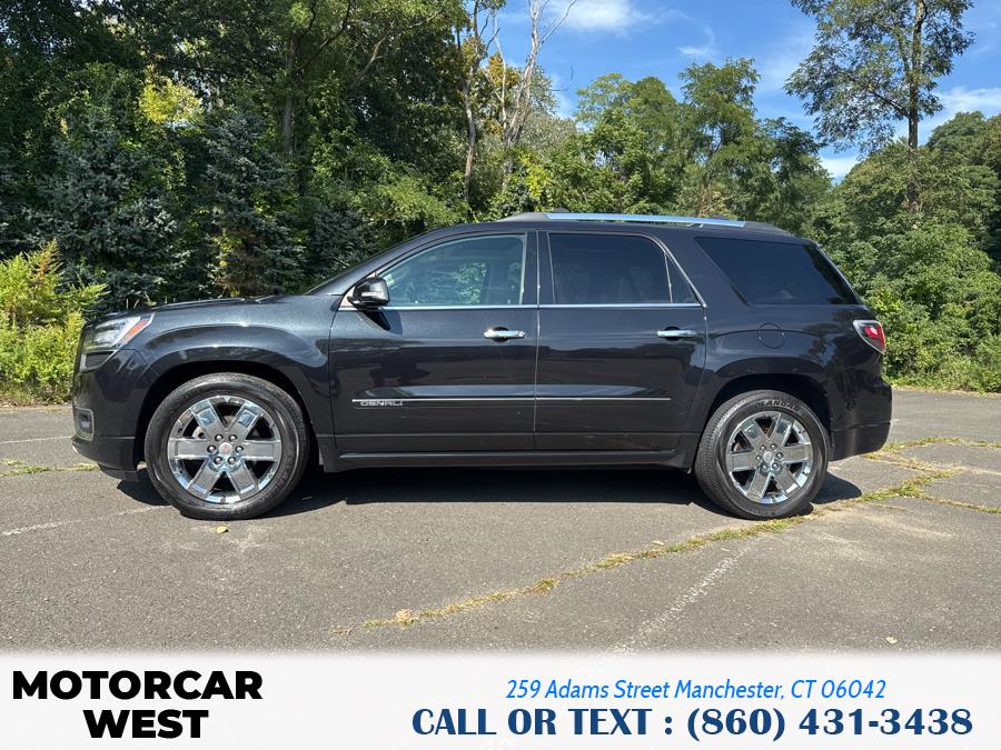 2014 GMC Acadia AWD 4dr Denali, available for sale in Manchester, Connecticut | Motorcar West. Manchester, Connecticut 2014 GMC Acadia AWD 4dr Denali, available for sale in Manchester, Connecticut | Motorcar West. Manchester, Connecticut
