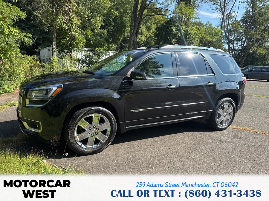 2014 GMC Acadia AWD 4dr Denali, available for sale in Manchester, Connecticut | Motorcar West. Manchester, Connecticut 2014 GMC Acadia AWD 4dr Denali, available for sale in Manchester, Connecticut | Motorcar West. Manchester, Connecticut