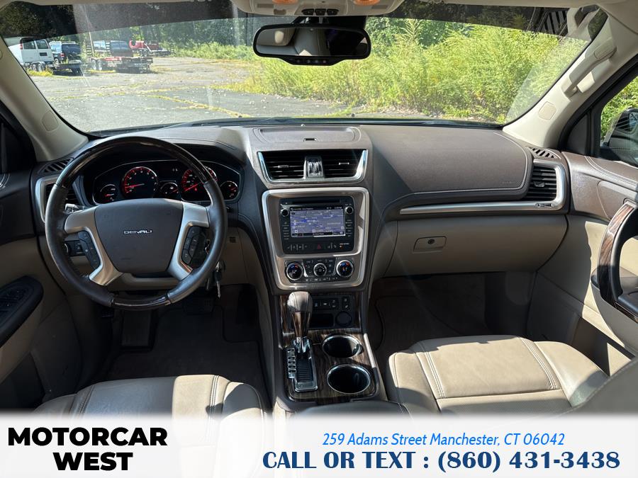2014 GMC Acadia AWD 4dr Denali, available for sale in Manchester, Connecticut | Motorcar West. Manchester, Connecticut 2014 GMC Acadia AWD 4dr Denali, available for sale in Manchester, Connecticut | Motorcar West. Manchester, Connecticut