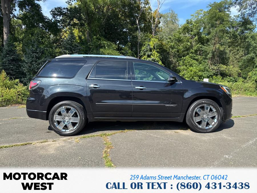 2014 GMC Acadia AWD 4dr Denali, available for sale in Manchester, Connecticut | Motorcar West. Manchester, Connecticut 2014 GMC Acadia AWD 4dr Denali, available for sale in Manchester, Connecticut | Motorcar West. Manchester, Connecticut