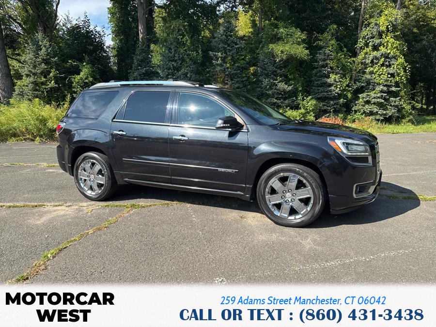 2014 GMC Acadia AWD 4dr Denali, available for sale in Manchester, Connecticut | Motorcar West. Manchester, Connecticut 2014 GMC Acadia AWD 4dr Denali, available for sale in Manchester, Connecticut | Motorcar West. Manchester, Connecticut