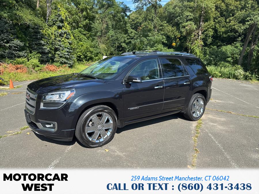 2014 GMC Acadia AWD 4dr Denali, available for sale in Manchester, Connecticut | Motorcar West. Manchester, Connecticut 2014 GMC Acadia AWD 4dr Denali, available for sale in Manchester, Connecticut | Motorcar West. Manchester, Connecticut