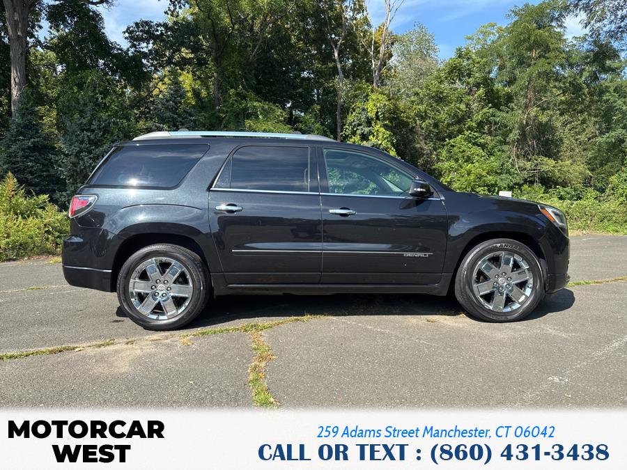 2014 GMC Acadia AWD 4dr Denali, available for sale in Manchester, Connecticut | Motorcar West. Manchester, Connecticut 2014 GMC Acadia AWD 4dr Denali, available for sale in Manchester, Connecticut | Motorcar West. Manchester, Connecticut
