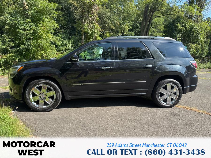 2014 GMC Acadia AWD 4dr Denali, available for sale in Manchester, Connecticut | Motorcar West. Manchester, Connecticut 2014 GMC Acadia AWD 4dr Denali, available for sale in Manchester, Connecticut | Motorcar West. Manchester, Connecticut