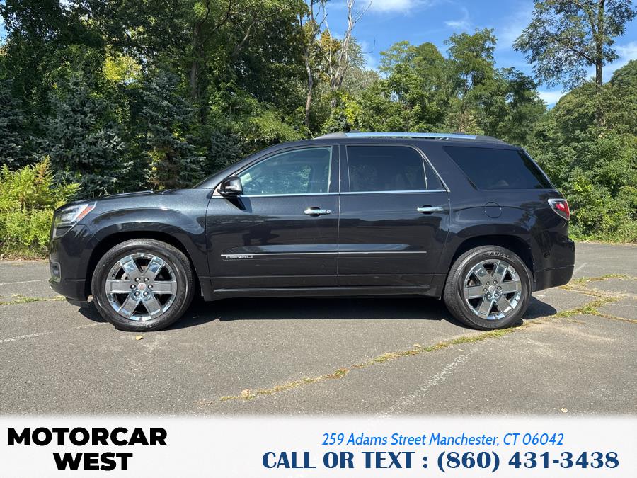 2014 GMC Acadia AWD 4dr Denali, available for sale in Manchester, Connecticut | Motorcar West. Manchester, Connecticut 2014 GMC Acadia AWD 4dr Denali, available for sale in Manchester, Connecticut | Motorcar West. Manchester, Connecticut