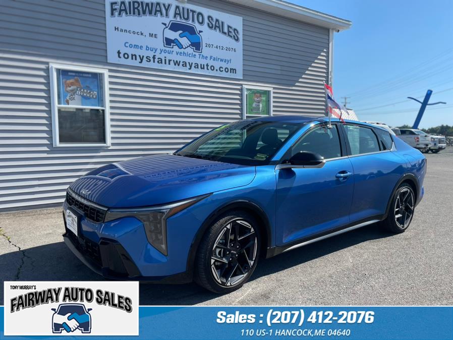 2025 Kia K4 ONLY 3600 MILES!! GT-Line FWD, available for sale in Hancock, Maine | Fairway Auto Sales. Hancock, Maine 2025 Kia K4 ONLY 3600 MILES!! GT-Line FWD, available for sale in Hancock, Maine | Fairway Auto Sales. Hancock, Maine