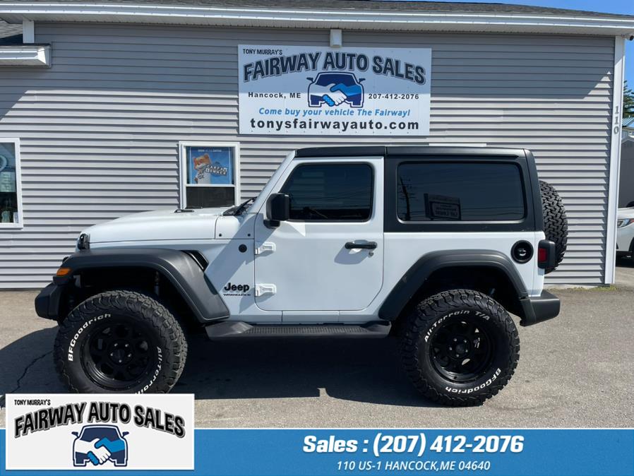 2024 Jeep Wrangler ONLY 11K MILES!! Sport S 2 Door 4x4, available for sale in Hancock, Maine | Fairway Auto Sales. Hancock, Maine 2024 Jeep Wrangler ONLY 11K MILES!! Sport S 2 Door 4x4, available for sale in Hancock, Maine | Fairway Auto Sales. Hancock, Maine
