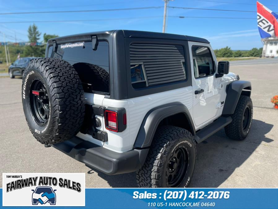 2024 Jeep Wrangler ONLY 11K MILES!! Sport S 2 Door 4x4, available for sale in Hancock, Maine | Fairway Auto Sales. Hancock, Maine 2024 Jeep Wrangler ONLY 11K MILES!! Sport S 2 Door 4x4, available for sale in Hancock, Maine | Fairway Auto Sales. Hancock, Maine