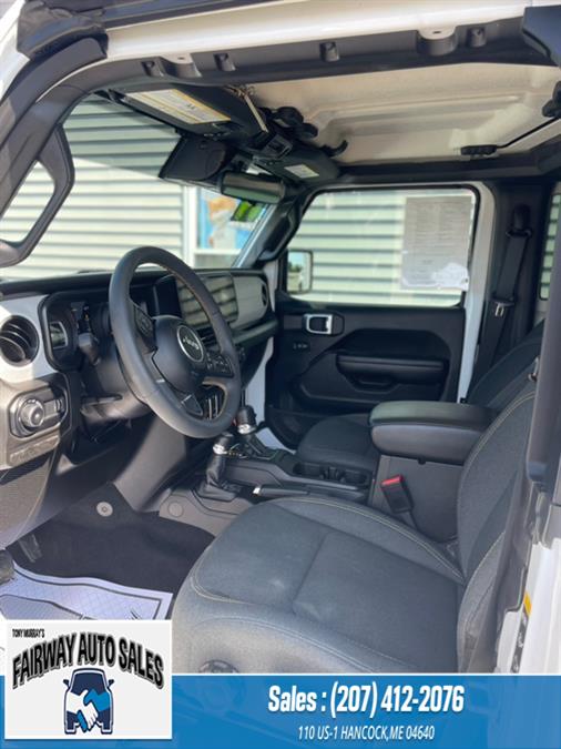 2024 Jeep Wrangler ONLY 11K MILES!! Sport S 2 Door 4x4, available for sale in Hancock, Maine | Fairway Auto Sales. Hancock, Maine 2024 Jeep Wrangler ONLY 11K MILES!! Sport S 2 Door 4x4, available for sale in Hancock, Maine | Fairway Auto Sales. Hancock, Maine