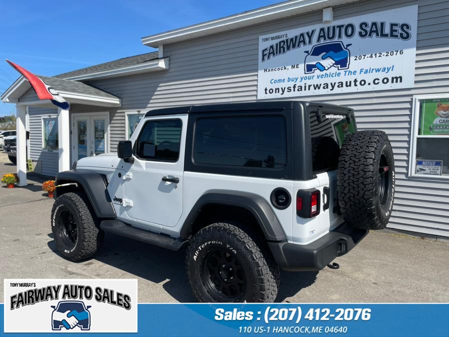 2024 Jeep Wrangler ONLY 11K MILES!! Sport S 2 Door 4x4, available for sale in Hancock, Maine | Fairway Auto Sales. Hancock, Maine 2024 Jeep Wrangler ONLY 11K MILES!! Sport S 2 Door 4x4, available for sale in Hancock, Maine | Fairway Auto Sales. Hancock, Maine