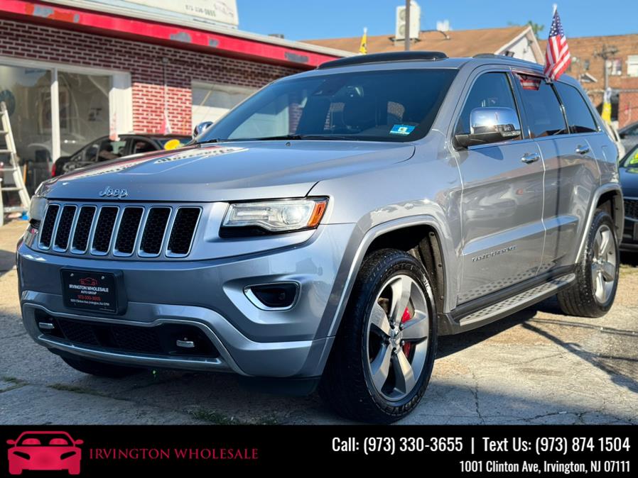 2014 Jeep Grand Cherokee 4WD 4dr Overland, available for sale in Irvington, New Jersey | Irvington Wholesale Group. Irvington, New Jersey 2014 Jeep Grand Cherokee 4WD 4dr Overland, available for sale in Irvington, New Jersey | Irvington Wholesale Group. Irvington, New Jersey