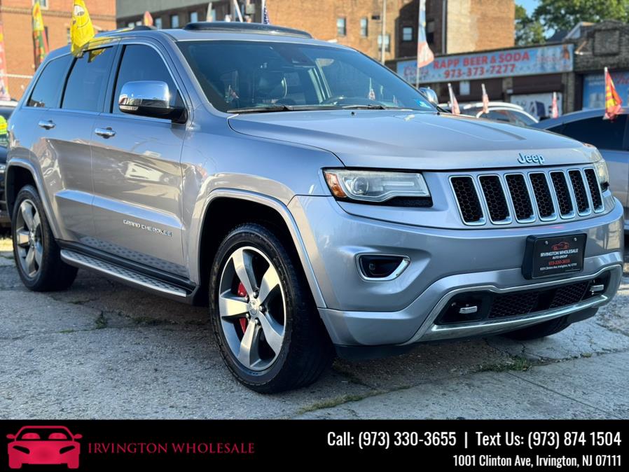 2014 Jeep Grand Cherokee 4WD 4dr Overland, available for sale in Irvington, New Jersey | Irvington Wholesale Group. Irvington, New Jersey 2014 Jeep Grand Cherokee 4WD 4dr Overland, available for sale in Irvington, New Jersey | Irvington Wholesale Group. Irvington, New Jersey