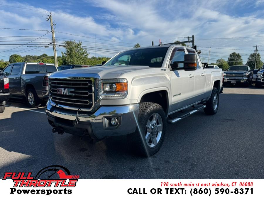 2017 GMC Sierra 2500HD 4WD Double Cab 144.2" SLE, available for sale in East Windsor, Connecticut | Full Throttle Power Sports LLC. East Windsor, Connecticut 2017 GMC Sierra 2500HD 4WD Double Cab 144.2" SLE, available for sale in East Windsor, Connecticut | Full Throttle Power Sports LLC. East Windsor, Connecticut
