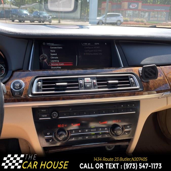 2014 BMW 7 Series 4dr Sdn 750i RWD, available for sale in Butler, New Jersey | The Car House. Butler, New Jersey 2014 BMW 7 Series 4dr Sdn 750i RWD, available for sale in Butler, New Jersey | The Car House. Butler, New Jersey
