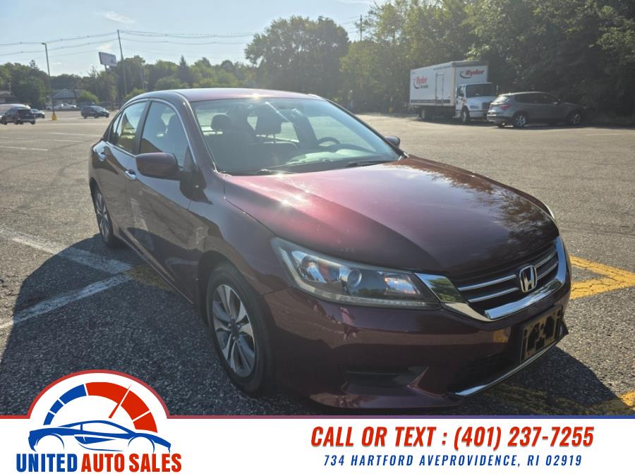 2013 Honda Accord Sdn 4dr I4 CVT LX, available for sale in Providence, Rhode Island | United Auto Sales Inc. Providence, Rhode Island 2013 Honda Accord Sdn 4dr I4 CVT LX, available for sale in Providence, Rhode Island | United Auto Sales Inc. Providence, Rhode Island