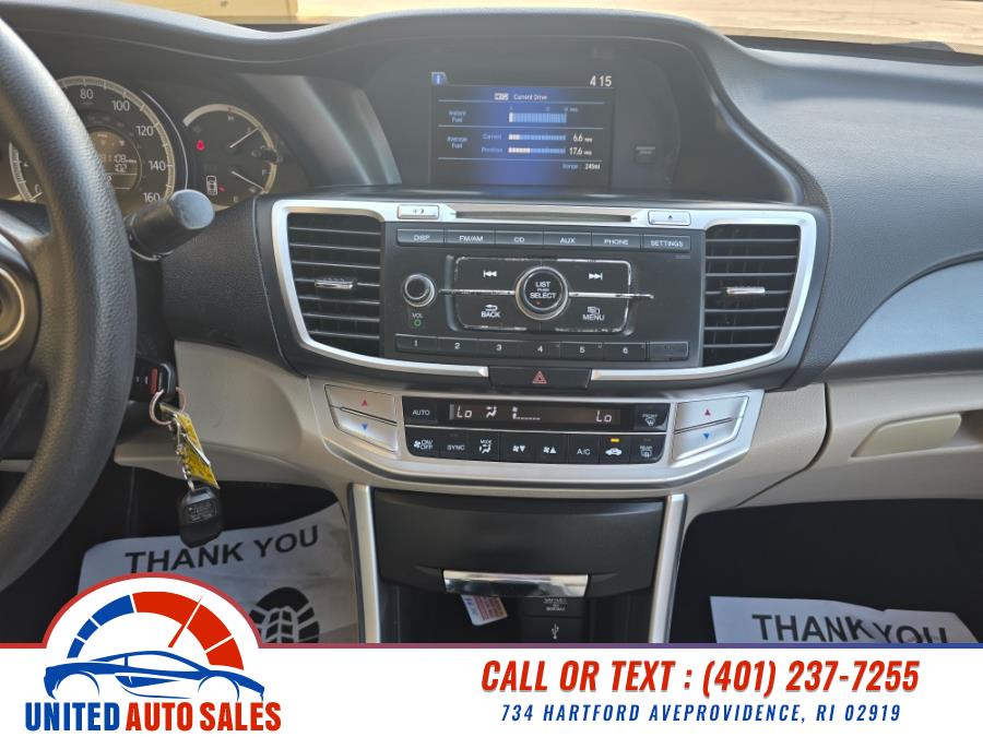 2013 Honda Accord Sdn 4dr I4 CVT LX, available for sale in Providence, Rhode Island | United Auto Sales Inc. Providence, Rhode Island 2013 Honda Accord Sdn 4dr I4 CVT LX, available for sale in Providence, Rhode Island | United Auto Sales Inc. Providence, Rhode Island