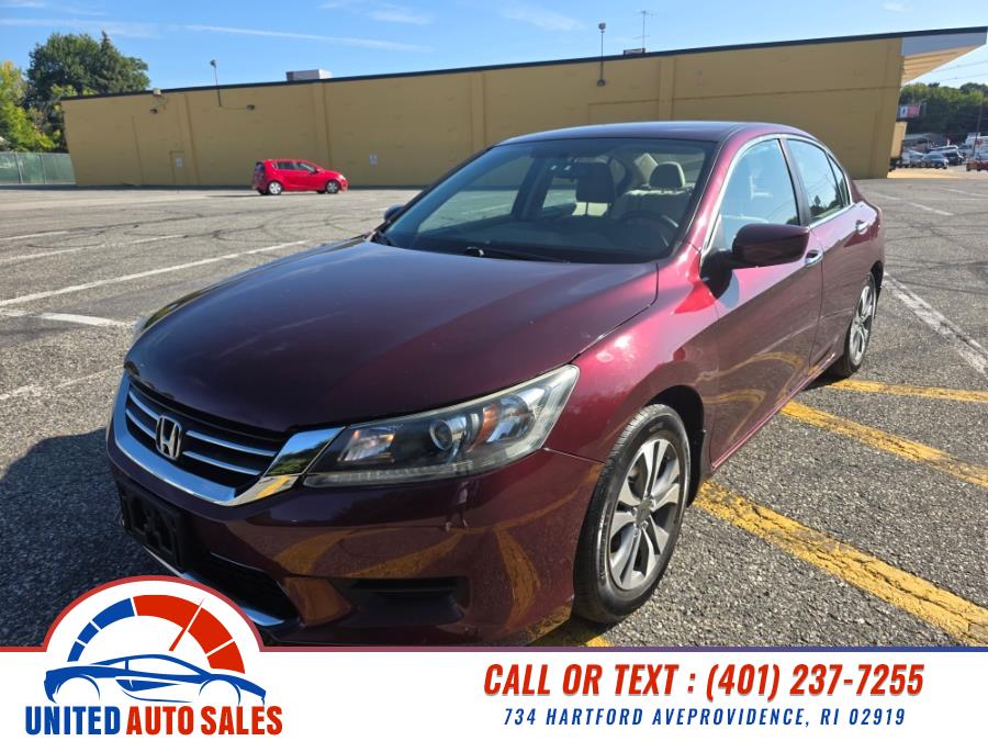 2013 Honda Accord Sdn 4dr I4 CVT LX, available for sale in Providence, Rhode Island | United Auto Sales Inc. Providence, Rhode Island 2013 Honda Accord Sdn 4dr I4 CVT LX, available for sale in Providence, Rhode Island | United Auto Sales Inc. Providence, Rhode Island