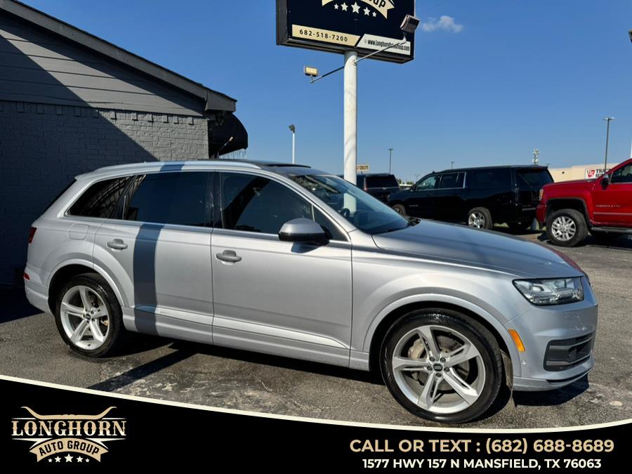 2019 Audi Q7 Prestige 55 TFSI quattro, available for sale in Mansfield, Texas | Longhorn Auto Group. Mansfield, Texas 2019 Audi Q7 Prestige 55 TFSI quattro, available for sale in Mansfield, Texas | Longhorn Auto Group. Mansfield, Texas