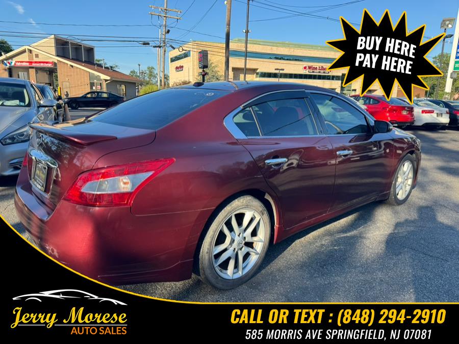2010 Nissan Maxima 4dr Sdn V6 CVT 3.5 SV, available for sale in Springfield, New Jersey | Jerry Morese Auto Sales. Springfield, New Jersey 2010 Nissan Maxima 4dr Sdn V6 CVT 3.5 SV, available for sale in Springfield, New Jersey | Jerry Morese Auto Sales. Springfield, New Jersey