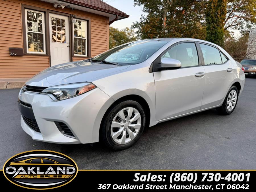 2016 Toyota Corolla 4dr Sdn CVT LE Premium (Natl), available for sale in Manchester, Connecticut | Oakland Auto Sales. Manchester, Connecticut 2016 Toyota Corolla 4dr Sdn CVT LE Premium (Natl), available for sale in Manchester, Connecticut | Oakland Auto Sales. Manchester, Connecticut
