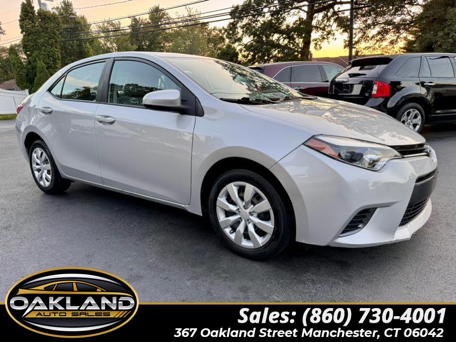 2016 Toyota Corolla 4dr Sdn CVT LE Premium (Natl), available for sale in Manchester, Connecticut | Oakland Auto Sales. Manchester, Connecticut 2016 Toyota Corolla 4dr Sdn CVT LE Premium (Natl), available for sale in Manchester, Connecticut | Oakland Auto Sales. Manchester, Connecticut