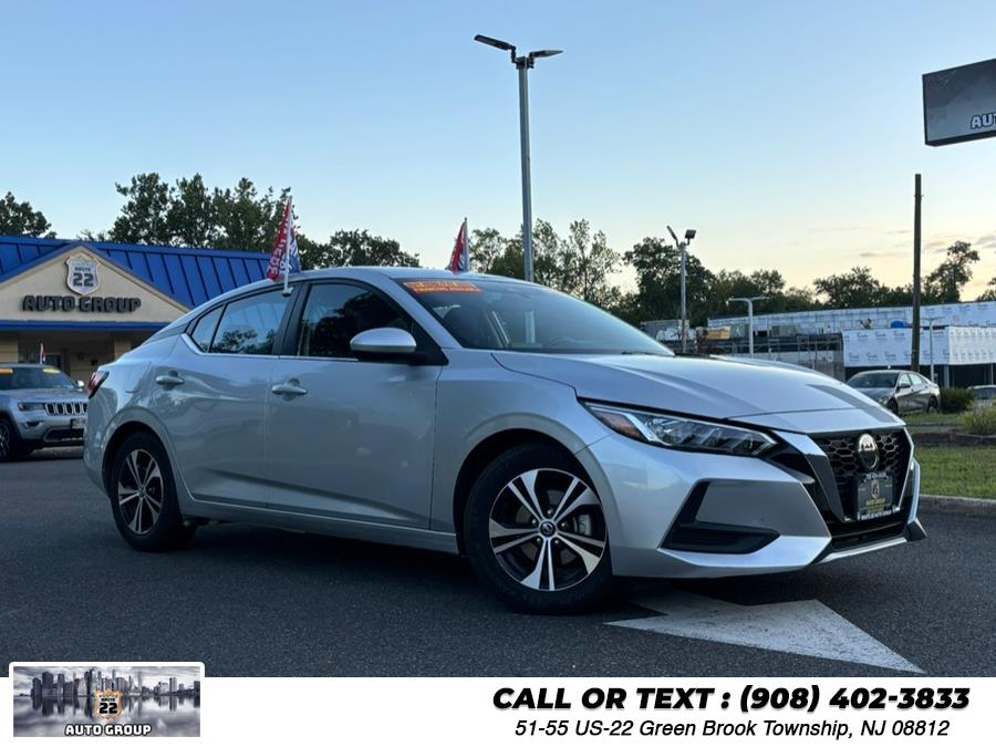 2021 Nissan Sentra SV CVT, available for sale in Green Brook Township, New Jersey | Route 22 Auto Group. Green Brook Township, New Jersey 2021 Nissan Sentra SV CVT, available for sale in Green Brook Township, New Jersey | Route 22 Auto Group. Green Brook Township, New Jersey