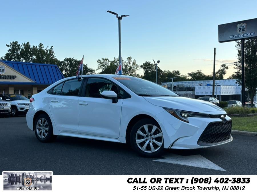 2022 Toyota Corolla LE CVT (Natl), available for sale in Green Brook Township, New Jersey | Route 22 Auto Group. Green Brook Township, New Jersey 2022 Toyota Corolla LE CVT (Natl), available for sale in Green Brook Township, New Jersey | Route 22 Auto Group. Green Brook Township, New Jersey
