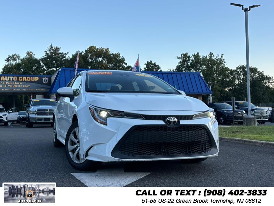 2022 Toyota Corolla LE CVT (Natl), available for sale in Green Brook Township, New Jersey | Route 22 Auto Group. Green Brook Township, New Jersey 2022 Toyota Corolla LE CVT (Natl), available for sale in Green Brook Township, New Jersey | Route 22 Auto Group. Green Brook Township, New Jersey