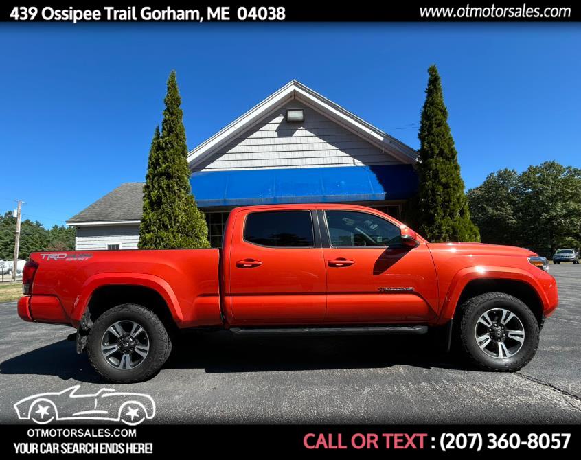 2016 Toyota Tacoma 4WD Double Cab LB V6 AT TRD Sport (Natl), available for sale in Gorham, Maine | Ossipee Trail Motor Sales. Gorham, Maine 2016 Toyota Tacoma 4WD Double Cab LB V6 AT TRD Sport (Natl), available for sale in Gorham, Maine | Ossipee Trail Motor Sales. Gorham, Maine