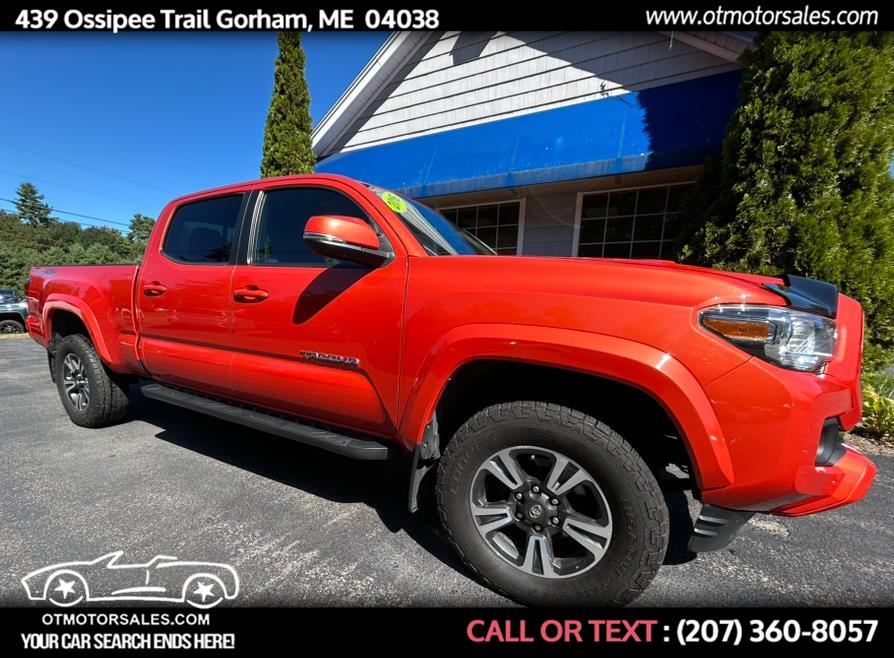 2016 Toyota Tacoma 4WD Double Cab LB V6 AT TRD Sport (Natl), available for sale in Gorham, Maine | Ossipee Trail Motor Sales. Gorham, Maine 2016 Toyota Tacoma 4WD Double Cab LB V6 AT TRD Sport (Natl), available for sale in Gorham, Maine | Ossipee Trail Motor Sales. Gorham, Maine