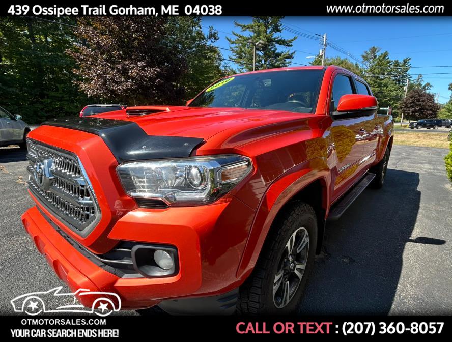 2016 Toyota Tacoma 4WD Double Cab LB V6 AT TRD Sport (Natl), available for sale in Gorham, Maine | Ossipee Trail Motor Sales. Gorham, Maine 2016 Toyota Tacoma 4WD Double Cab LB V6 AT TRD Sport (Natl), available for sale in Gorham, Maine | Ossipee Trail Motor Sales. Gorham, Maine