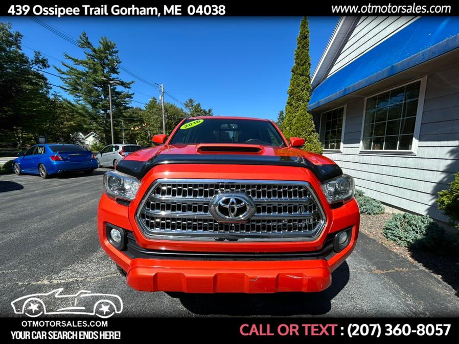 2016 Toyota Tacoma 4WD Double Cab LB V6 AT TRD Sport (Natl), available for sale in Gorham, Maine | Ossipee Trail Motor Sales. Gorham, Maine 2016 Toyota Tacoma 4WD Double Cab LB V6 AT TRD Sport (Natl), available for sale in Gorham, Maine | Ossipee Trail Motor Sales. Gorham, Maine