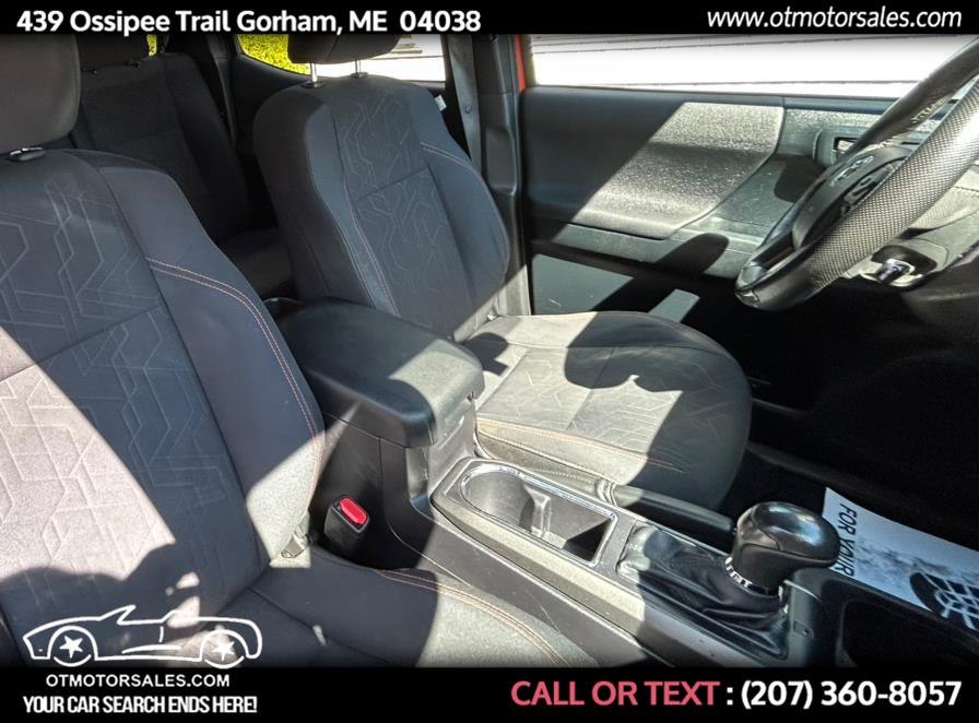 2016 Toyota Tacoma 4WD Double Cab LB V6 AT TRD Sport (Natl), available for sale in Gorham, Maine | Ossipee Trail Motor Sales. Gorham, Maine 2016 Toyota Tacoma 4WD Double Cab LB V6 AT TRD Sport (Natl), available for sale in Gorham, Maine | Ossipee Trail Motor Sales. Gorham, Maine