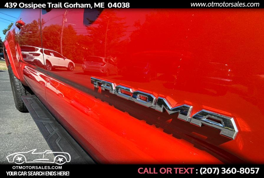 2016 Toyota Tacoma 4WD Double Cab LB V6 AT TRD Sport (Natl), available for sale in Gorham, Maine | Ossipee Trail Motor Sales. Gorham, Maine 2016 Toyota Tacoma 4WD Double Cab LB V6 AT TRD Sport (Natl), available for sale in Gorham, Maine | Ossipee Trail Motor Sales. Gorham, Maine