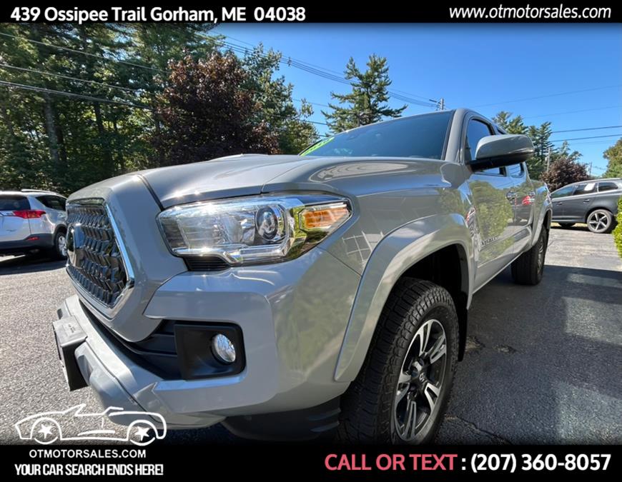 2019 Toyota Tacoma 4WD TRD Sport Double Cab 5'' Bed V6 AT (Natl), available for sale in Gorham, Maine | Ossipee Trail Motor Sales. Gorham, Maine 2019 Toyota Tacoma 4WD TRD Sport Double Cab 5'' Bed V6 AT (Natl), available for sale in Gorham, Maine | Ossipee Trail Motor Sales. Gorham, Maine