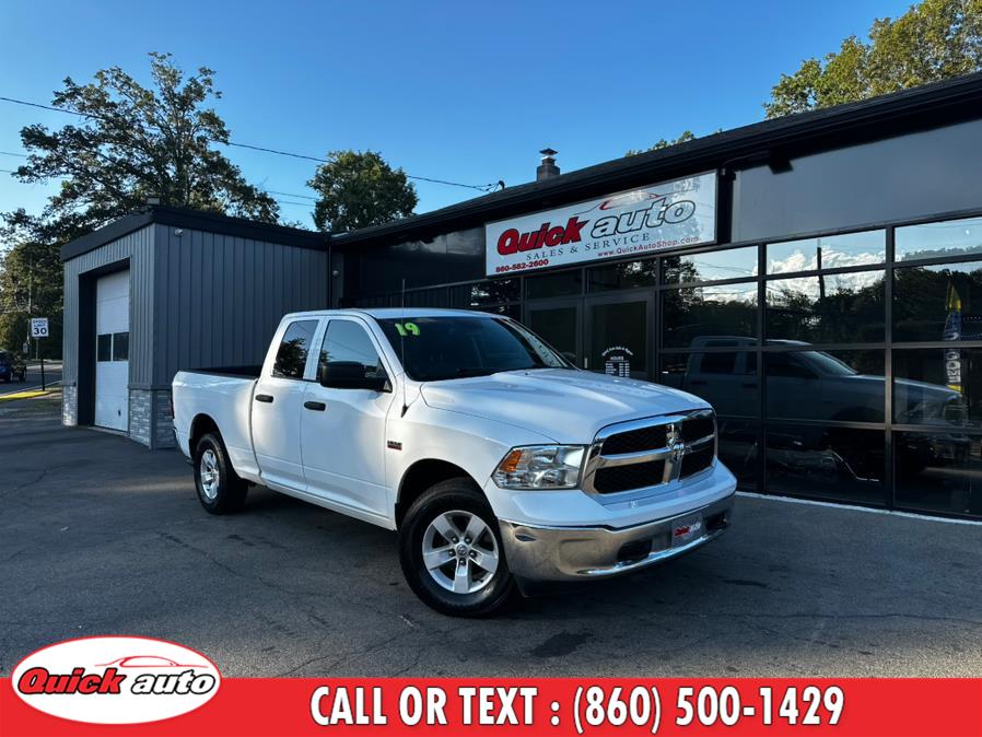 2019 Ram 1500 Classic Tradesman 4x4 Quad Cab 6''4" Box, available for sale in Bristol, Connecticut | Quick Auto LLC. Bristol, Connecticut 2019 Ram 1500 Classic Tradesman 4x4 Quad Cab 6''4" Box, available for sale in Bristol, Connecticut | Quick Auto LLC. Bristol, Connecticut