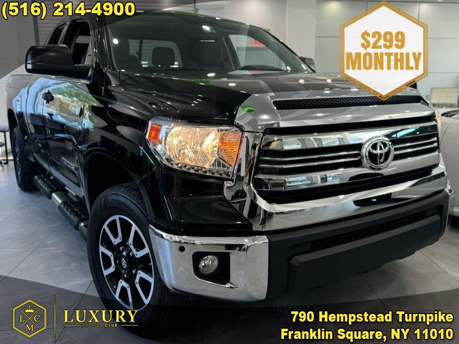2016 Toyota Tundra 4WD Truck Double Cab 5.7L V8 6-Spd AT SR5 (Natl), available for sale in Franklin Square, New York | Luxury Motor Club. Franklin Square, New York 2016 Toyota Tundra 4WD Truck Double Cab 5.7L V8 6-Spd AT SR5 (Natl), available for sale in Franklin Square, New York | Luxury Motor Club. Franklin Square, New York