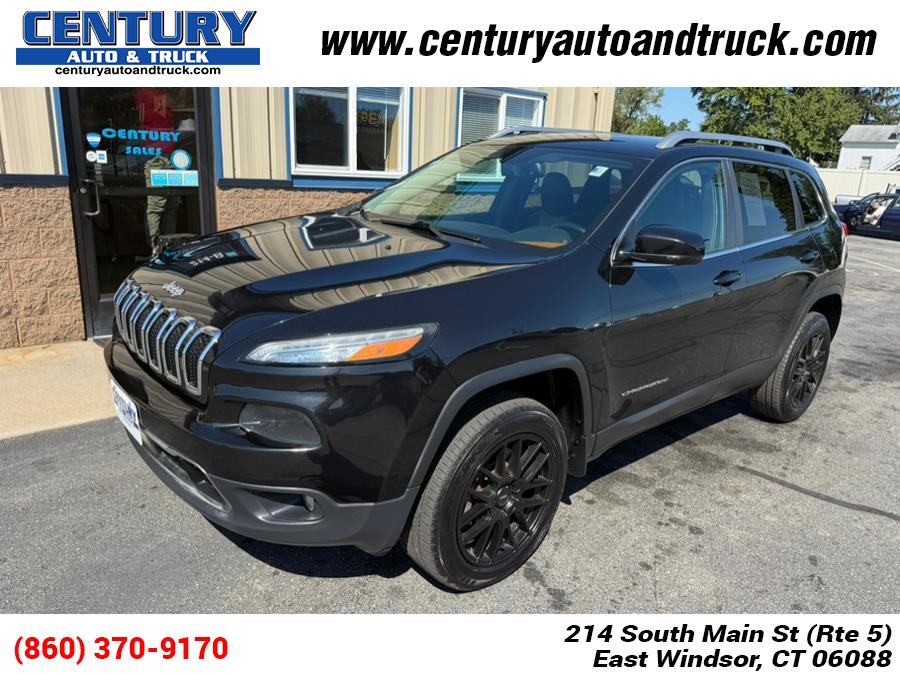 2014 Jeep Cherokee 4WD 4dr Limited, available for sale in East Windsor, Connecticut | Century Auto And Truck. East Windsor, Connecticut 2014 Jeep Cherokee 4WD 4dr Limited, available for sale in East Windsor, Connecticut | Century Auto And Truck. East Windsor, Connecticut