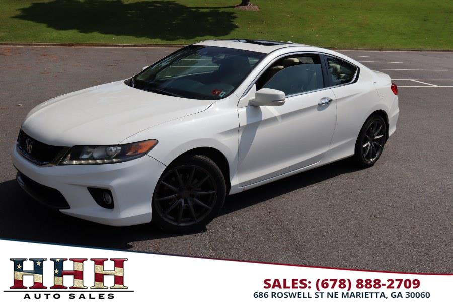 2013 Honda Accord Cpe 2dr V6 Auto EX-L w/Navi, available for sale in Marietta, Georgia | HHH Auto Sales LLC. Marietta, Georgia 2013 Honda Accord Cpe 2dr V6 Auto EX-L w/Navi, available for sale in Marietta, Georgia | HHH Auto Sales LLC. Marietta, Georgia