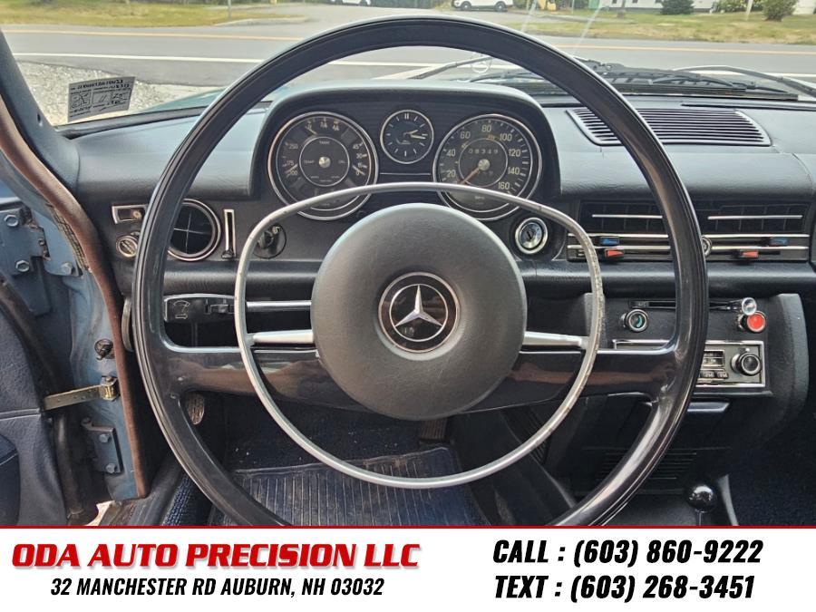 1969 Mercedes-Benz 230 Class + Auto, available for sale in Auburn, New Hampshire | ODA Auto Precision LLC. Auburn, New Hampshire 1969 Mercedes-Benz 230 Class + Auto, available for sale in Auburn, New Hampshire | ODA Auto Precision LLC. Auburn, New Hampshire