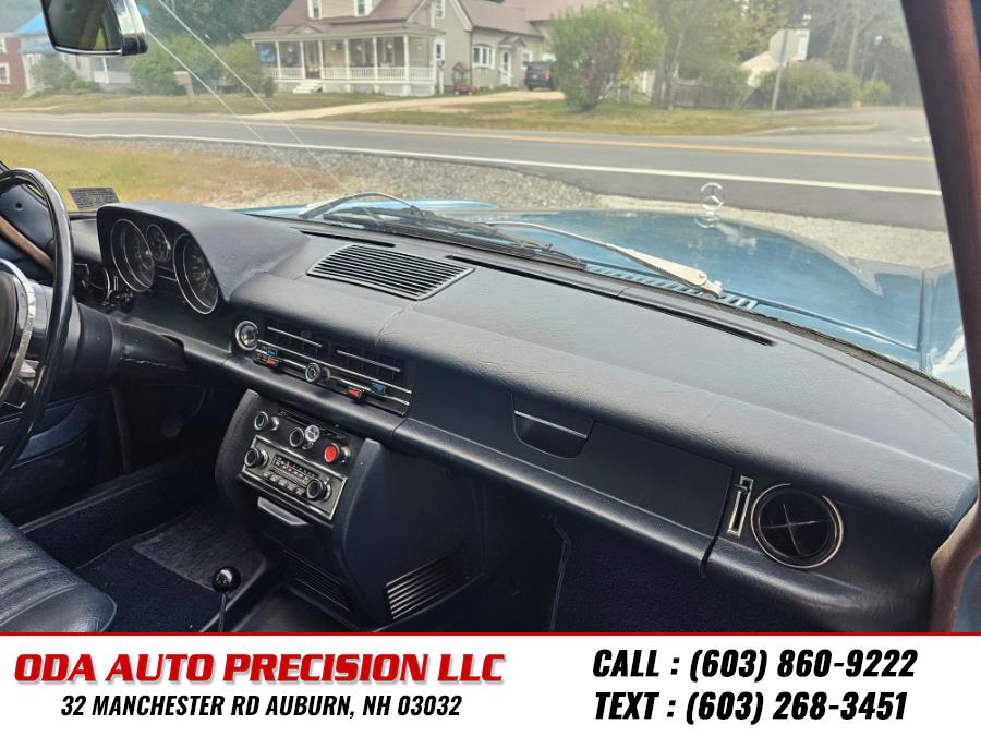 1969 Mercedes-Benz 230 Class + Auto, available for sale in Auburn, New Hampshire | ODA Auto Precision LLC. Auburn, New Hampshire 1969 Mercedes-Benz 230 Class + Auto, available for sale in Auburn, New Hampshire | ODA Auto Precision LLC. Auburn, New Hampshire