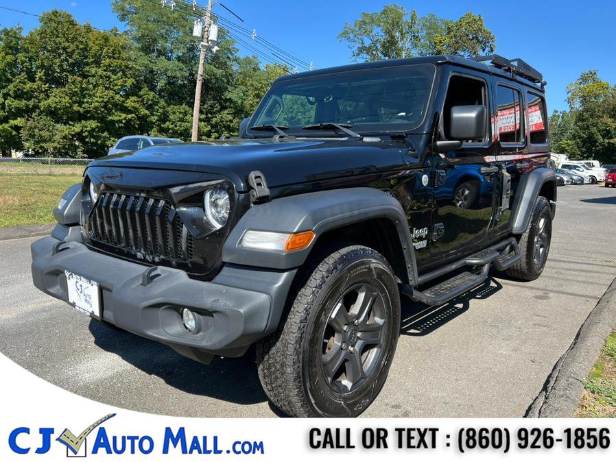 2018 Jeep Wrangler Unlimited Sport S 4x4, available for sale in Bristol, Connecticut | CJ Auto Mall. Bristol, Connecticut 2018 Jeep Wrangler Unlimited Sport S 4x4, available for sale in Bristol, Connecticut | CJ Auto Mall. Bristol, Connecticut