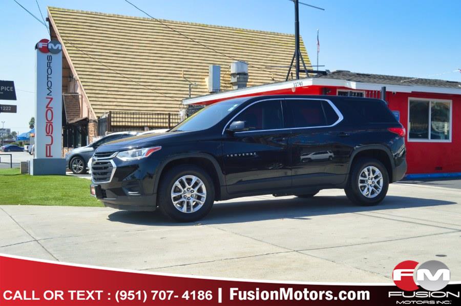 2019 Chevrolet Traverse FWD 4dr LS w/1LS, available for sale in Moreno Valley, California | Fusion Motors Inc. Moreno Valley, California 2019 Chevrolet Traverse FWD 4dr LS w/1LS, available for sale in Moreno Valley, California | Fusion Motors Inc. Moreno Valley, California